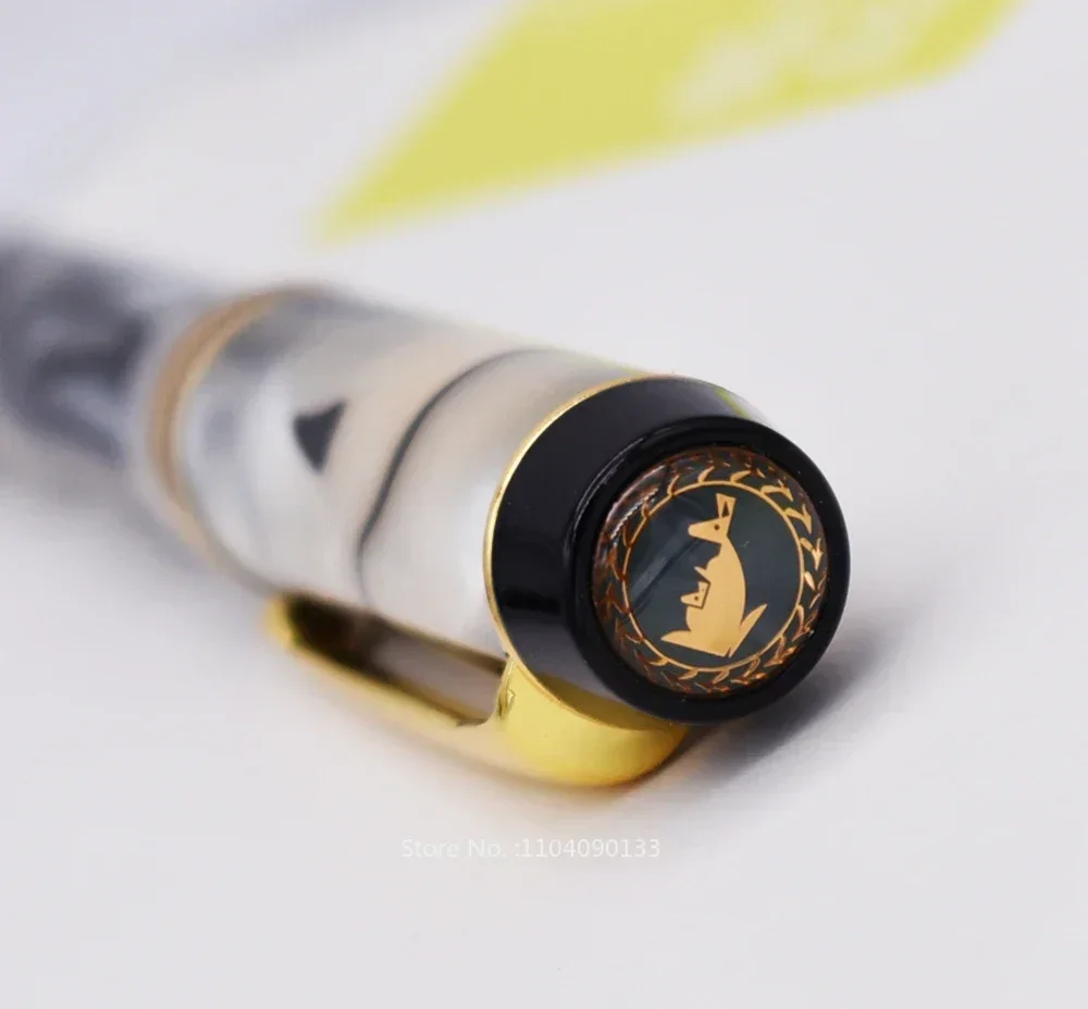 Hot Kaigelu 316 / 336 Marble Celluloid Fountain Pen, 22KGP Medium Nib Beautiful Phantom Black-White / Blue / Borwn Pattern Gift
Hot Kaigelu 316 / 336 Marble Celluloid Fountain Pen, 22KGP Medium Nib Beautiful Phantom Black-White / Blue / Borwn Pattern Gift