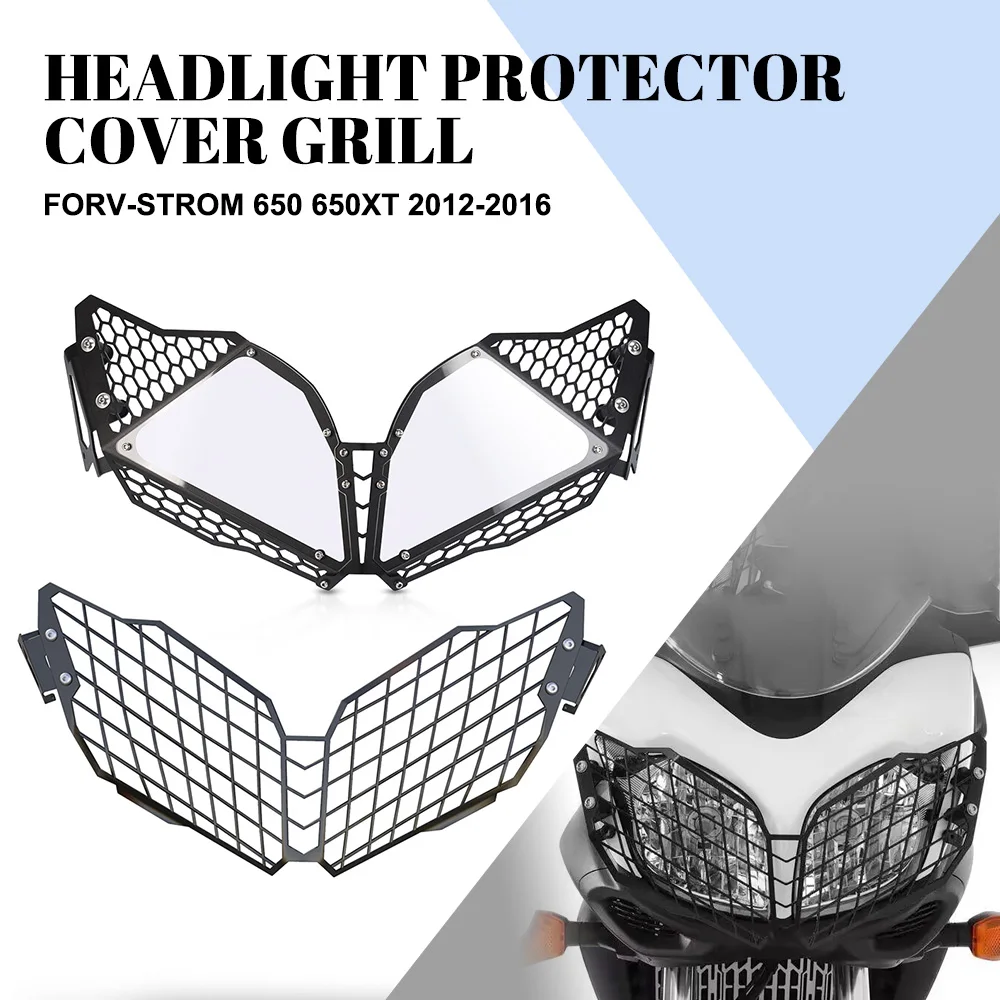 DL650 V-STROM650 V-STROM650XT Motorcycle Headlight Grill Guard Protection Cover For Suzuki V-Strom 650 650XT 2012-2014 2015 2016
DL650 V-STROM650 V-STROM650XT Motorcycle Headlight Grill Guard Protection Cover For Suzuki V-Strom 650 650XT 2012-2014 2015 2016