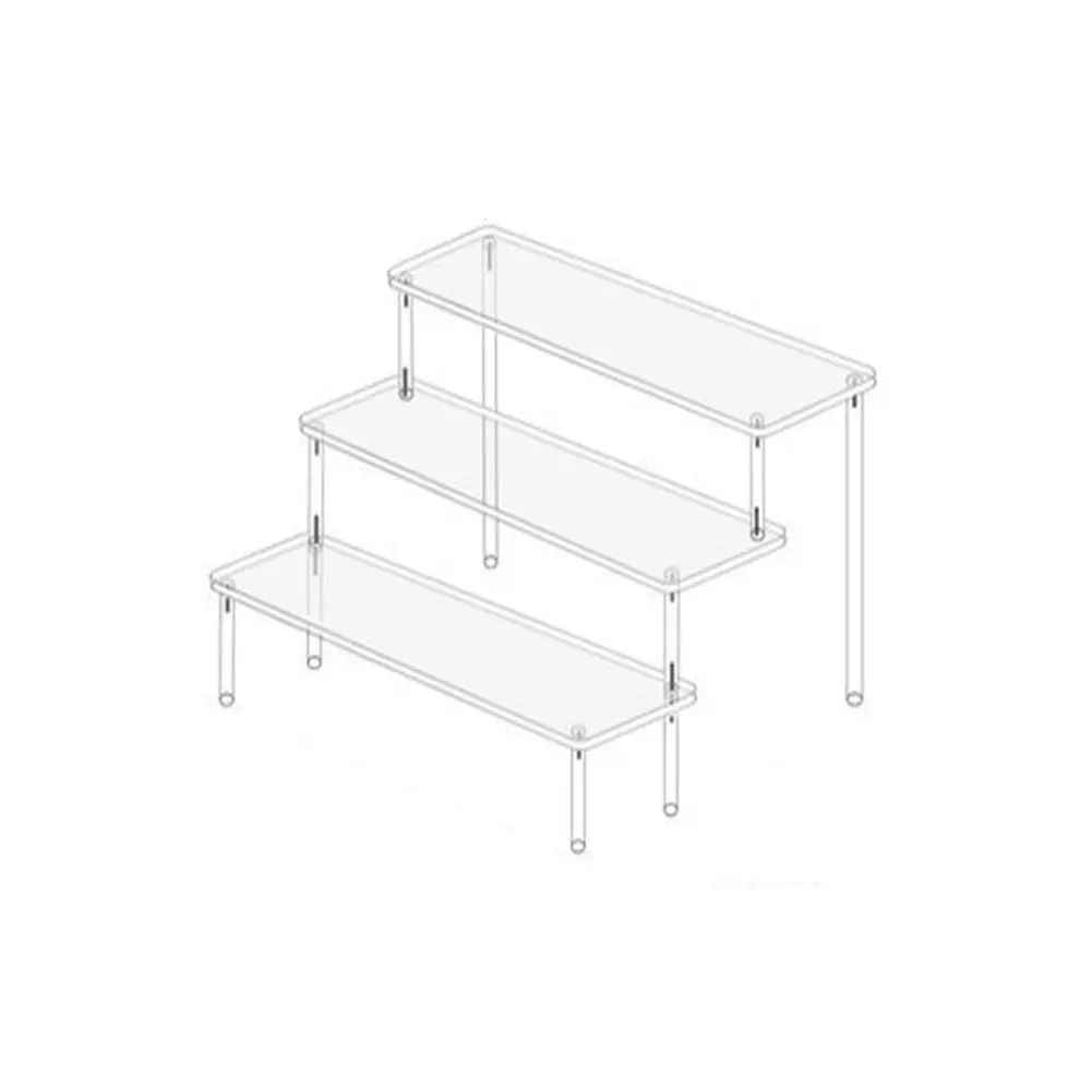 New 20/30/40CM Acrylic Display Stand Transparent Figure Display Storage Rack Makeup Organization Figurine Shelf
New 20/30/40CM Acrylic Display Stand Transparent Figure Display Storage Rack Makeup Organization Figurine Shelf