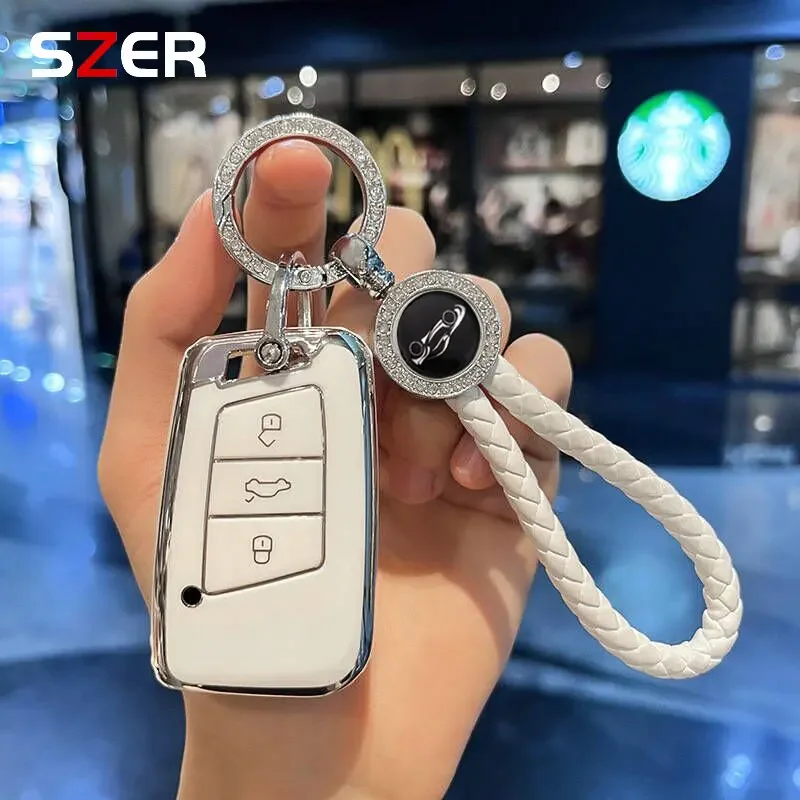 TPU Car Remote Smart Key Case Cover Holder Shell For Volkswagen VW Magotan Passat B8 For Skoda Superb A7 Keychain Accessories
TPU Car Remote Smart Key Case Cover Holder Shell For Volkswagen VW Magotan Passat B8 For Skoda Superb A7 Keychain Accessories