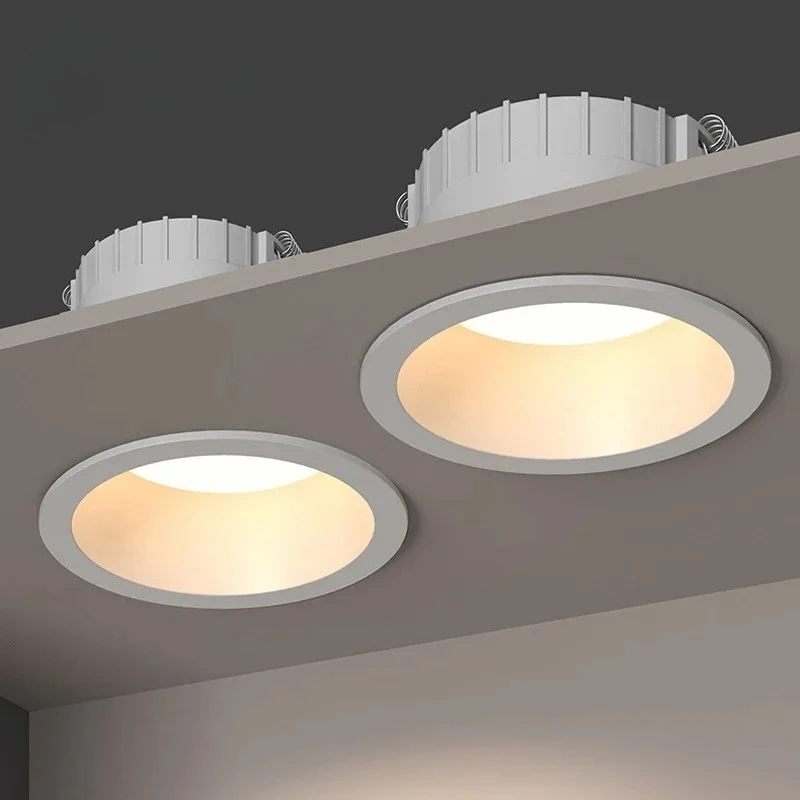 JOYINLED 1/2PCS Anti-Glare Spotlights Black White Round Led Recessed Ceiling Lamps 10W Downlights for Indoor Decor Lighting
JOYINLED 1/2PCS Anti-Glare Spotlights Black White Round Led Recessed Ceiling Lamps 10W Downlights for Indoor Decor Lighting