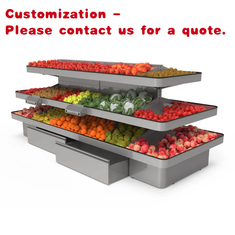 custom.Shopping Mall Fruit Vegetable Warehouse Storage Vegetable Freestanding Island Fruit Vegetable Display Rack
custom.Shopping Mall Fruit Vegetable Warehouse Storage Vegetable Freestanding Island Fruit Vegetable Display Rack