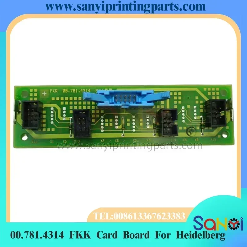 Высокое качество 00.781.4314 плата карты FKK для печатной машины Heidelberg SM102 CD102 SM74 
Высокое качество 00.781.4314 плата карты FKK для печатной машины Heidelberg SM102 CD102 SM74