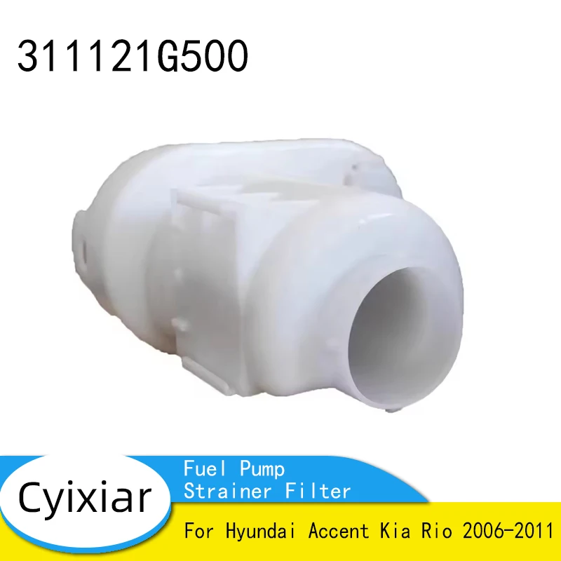 Совершенно новый фильтр топливного насоса 311121G500 31112-1G500 для Hyundai Accent Kia Rio 2006-2011
Совершенно новый фильтр топливного насоса 311121G500 31112-1G500 для Hyundai Accent Kia Rio 2006-2011