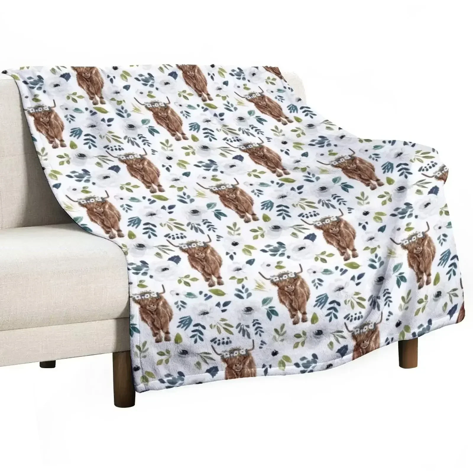 Highland Cow, Floral, Floral Crown, Cow Painting, Farmhouse Decor Throw Blanket Fade Resistant Durable Throw Blanket
Highland Cow, Floral, Floral Crown, Cow Painting, Farmhouse Decor Throw Blanket Fade Resistant Durable Throw Blanket