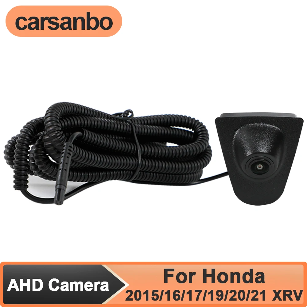 Carsanbo AHD 150° Lens OEM Vehicle Front View Camera for Honda 2015/2016/2017/2019/2020/2021 XRV Night Vision Fisheye Waterproof
Carsanbo AHD 150° Lens OEM Vehicle Front View Camera for Honda 2015/2016/2017/2019/2020/2021 XRV Night Vision Fisheye Waterproof