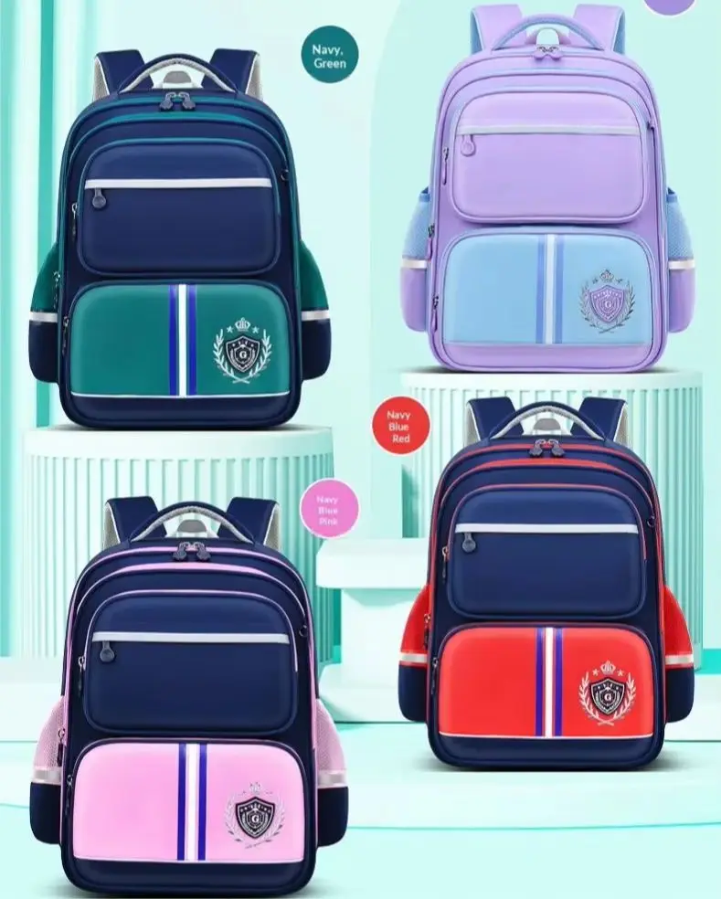New style schoolbag for boys and girls, student embroidery, large capacity, load-reducing, double-shoulder backpack
New style schoolbag for boys and girls, student embroidery, large capacity, load-reducing, double-shoulder backpack