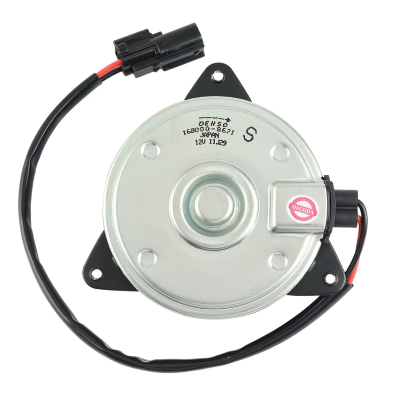 Radiator Cooling Fan Motor Electric Fan Motor 38616-R60-U01 168000-8801 For Honda ACCORD 2008-2013
Radiator Cooling Fan Motor Electric Fan Motor 38616-R60-U01 168000-8801 For Honda ACCORD 2008-2013