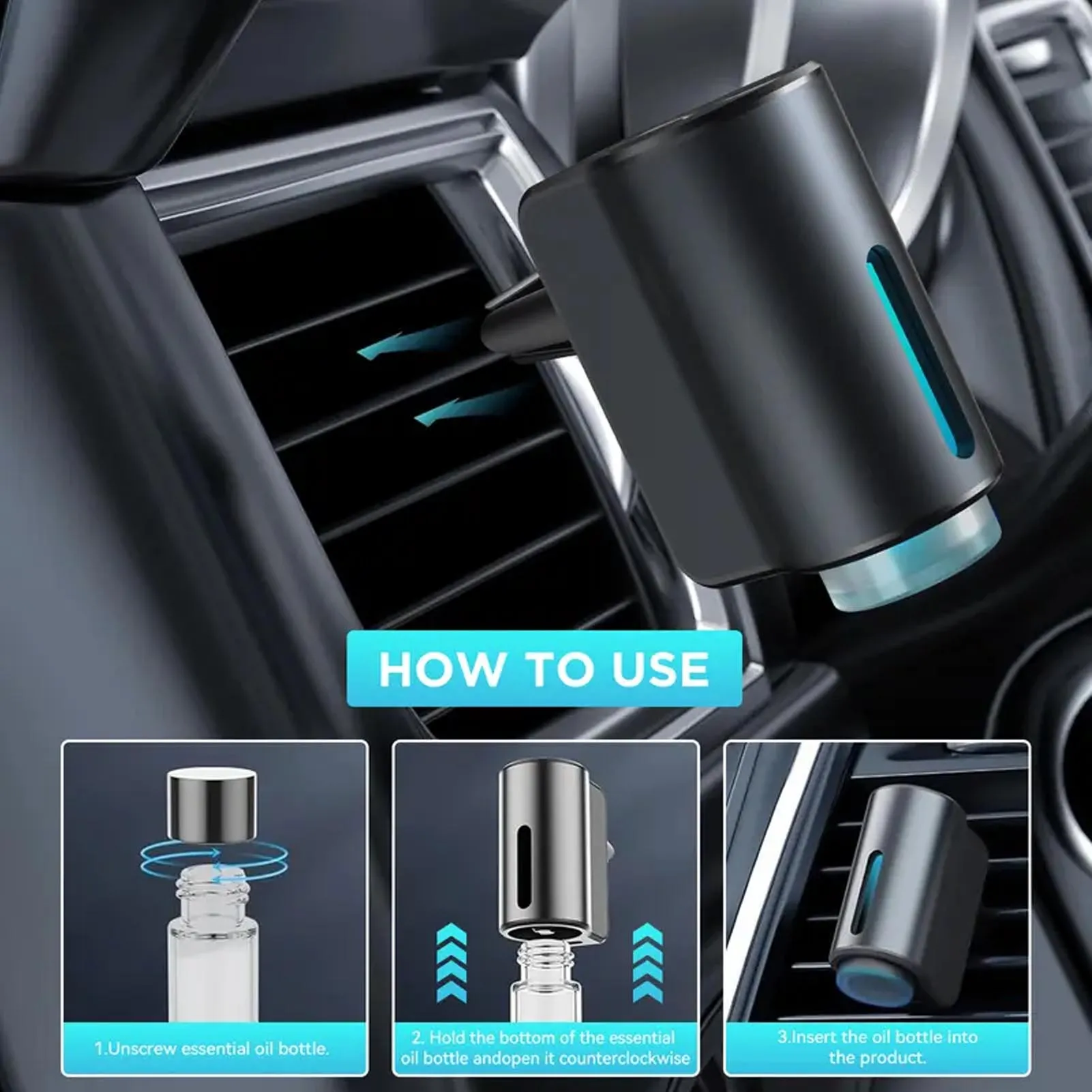 Car Air Purifier Car Air Freshener 3 Fragrance Modes Auto On Off Portable Car Diffuser Air Freshener with 3 Oils Car Diffuser
Car Air Purifier Car Air Freshener 3 Fragrance Modes Auto On Off Portable Car Diffuser Air Freshener with 3 Oils Car Diffuser
