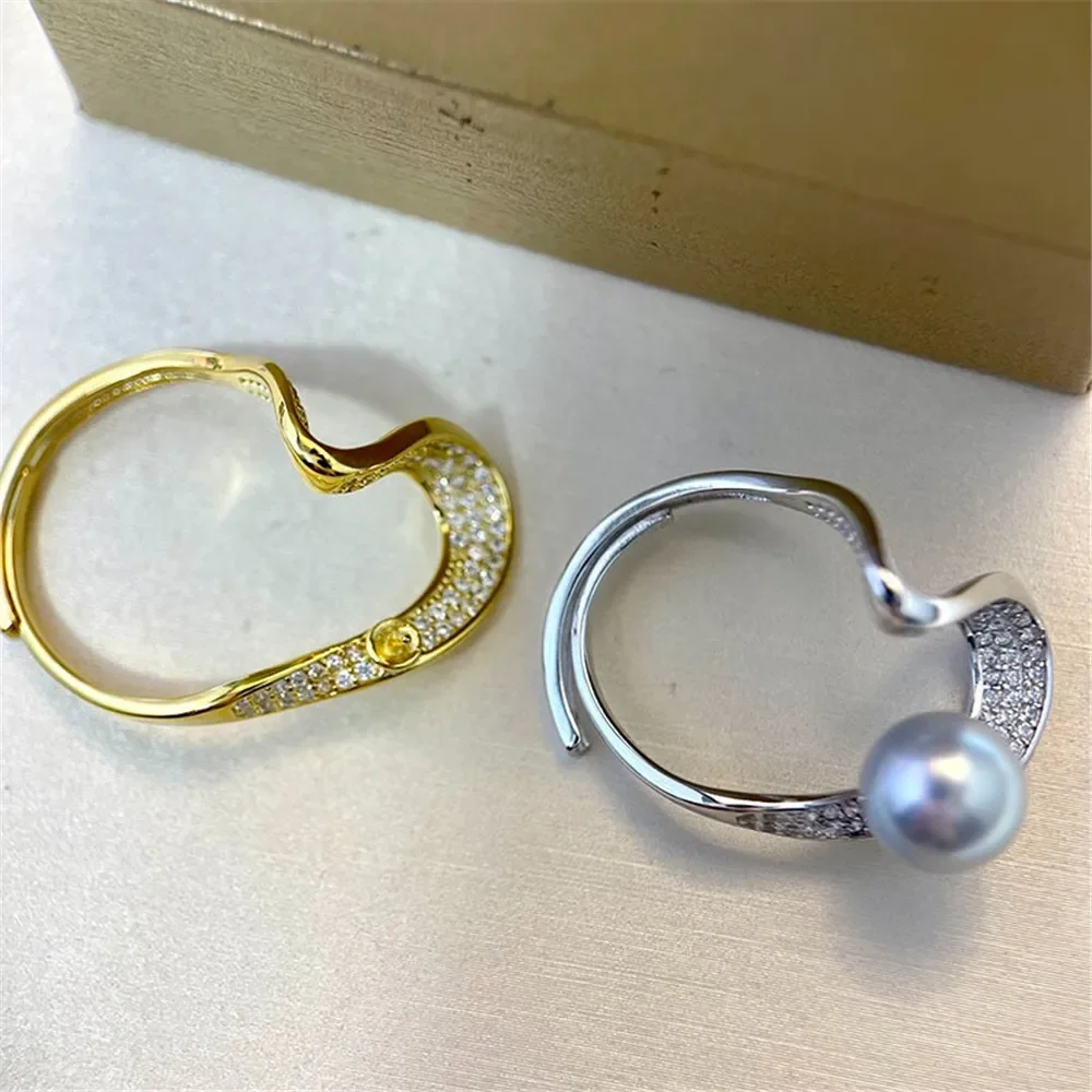 Solid S925 Sterling Silver Pearl Ring Settings Findings & Accessories for Jewelry Making Bulk Wholesale Craft Supplies No Pearl
Solid S925 Sterling Silver Pearl Ring Settings Findings & Accessories for Jewelry Making Bulk Wholesale Craft Supplies No Pearl