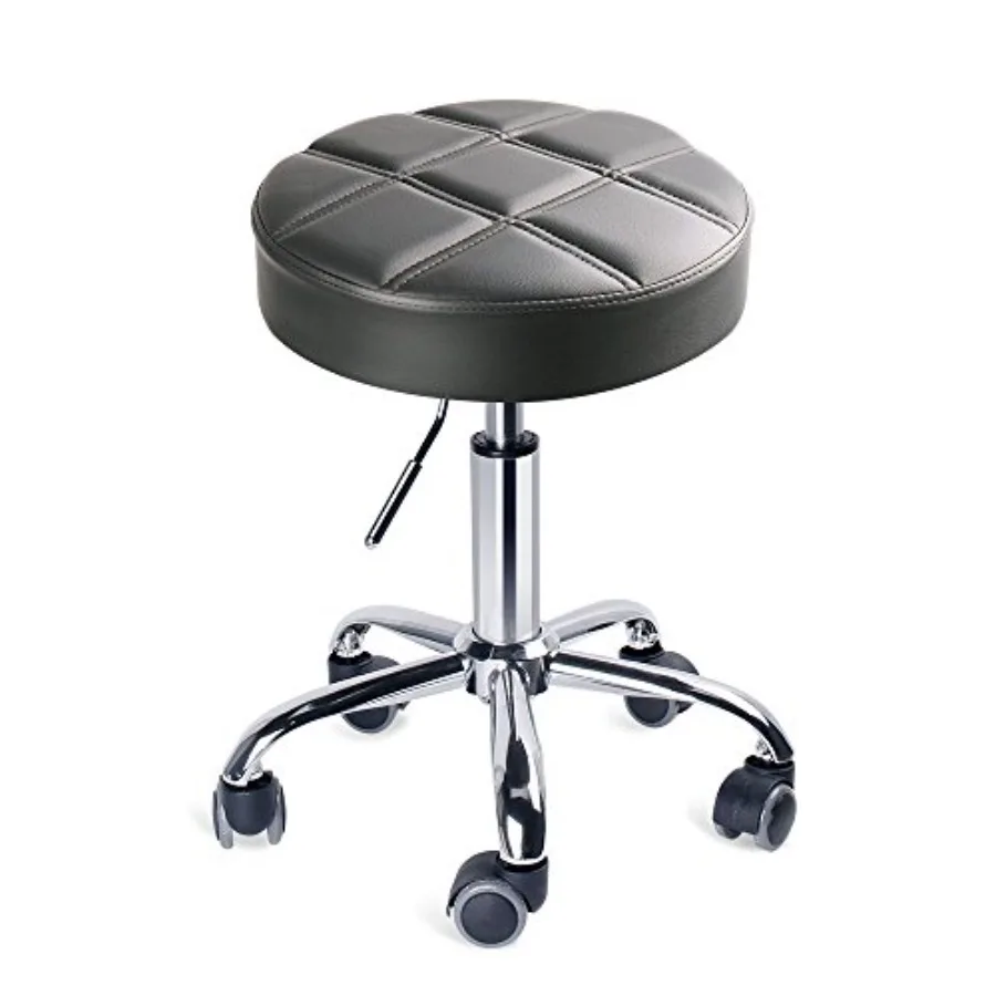 Leopard Round Rolling Stools, Adjustable Work Medical Stool with Wheels Grey
Leopard Round Rolling Stools, Adjustable Work Medical Stool with Wheels Grey
