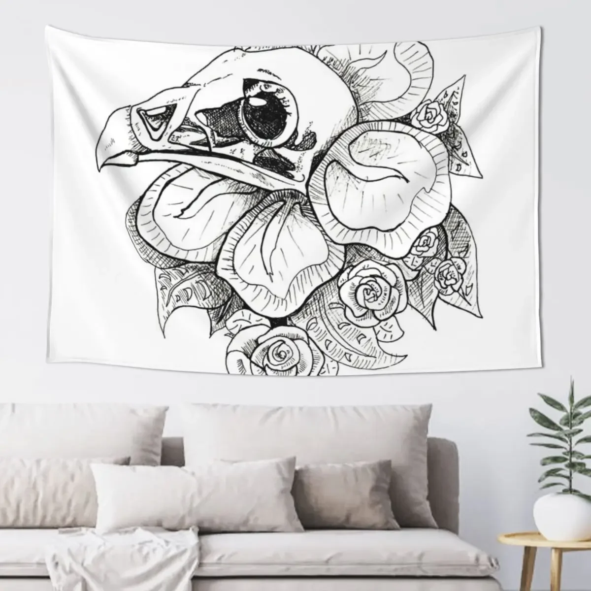 Bird Skull Flower Neck Tapestry Kawaii Room Decor Anime Decor Christmas Decoration Tapestry
Bird Skull Flower Neck Tapestry Kawaii Room Decor Anime Decor Christmas Decoration Tapestry