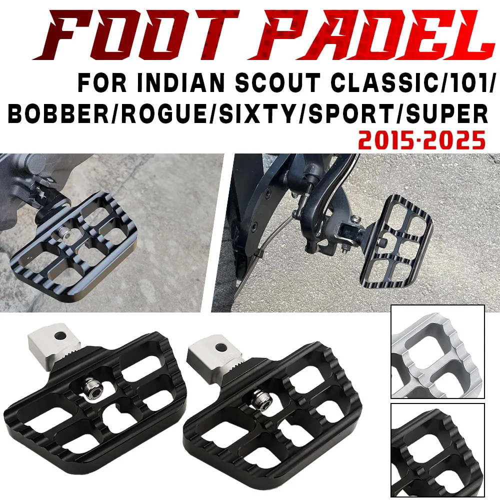 Driver Front Footrests For INDIAN Scout Bobber ABS Twenty Sixty Rogue Motorcycle Rotatable Footpegs Anti Slip Foot Rests Pedals
Driver Front Footrests For INDIAN Scout Bobber ABS Twenty Sixty Rogue Motorcycle Rotatable Footpegs Anti Slip Foot Rests Pedals