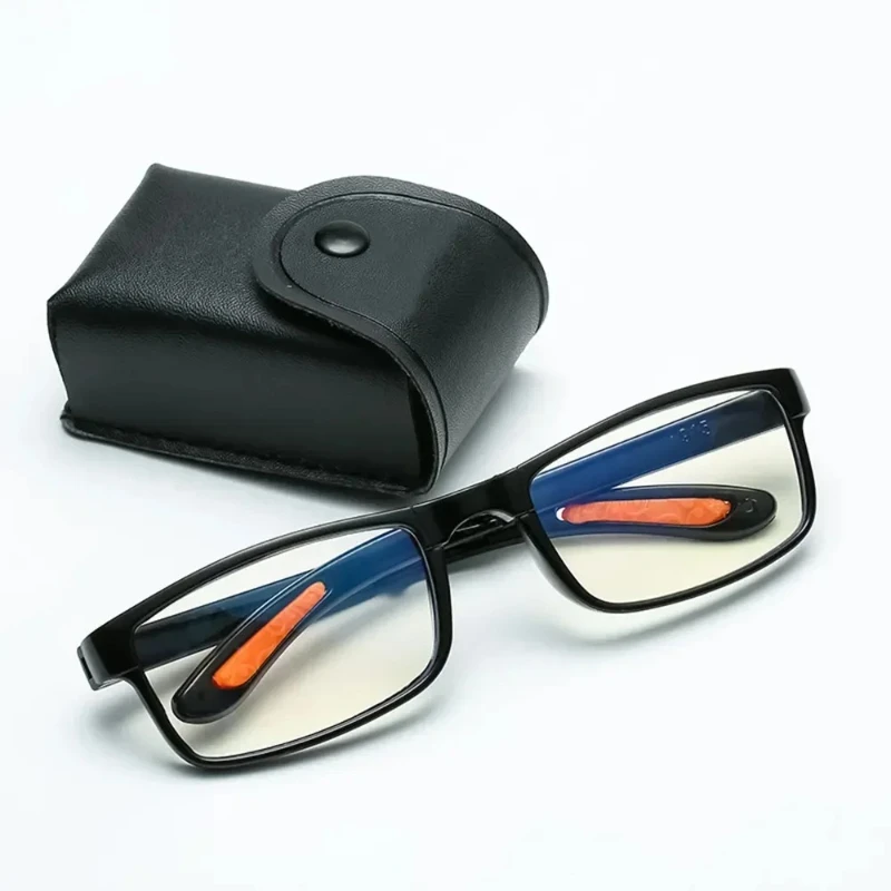 Anti Blue Light Blocking Foldable Reading Glasses with Case for Woman and Man Portable Eyewear TR90 Farsight Folding Eyeglasses
Anti Blue Light Blocking Foldable Reading Glasses with Case for Woman and Man Portable Eyewear TR90 Farsight Folding Eyeglasses