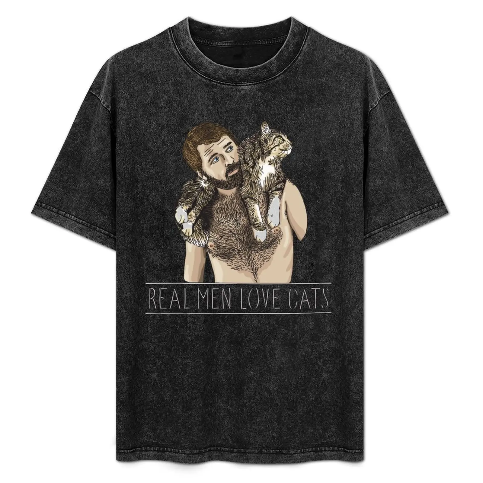 Real Men Love Cats T-Shirt No Iron Casual Short Sleeve Top
Real Men Love Cats T-Shirt No Iron Casual Short Sleeve Top