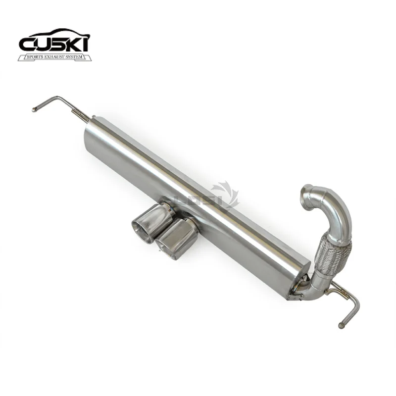 Customizable Cat Back Exhaust Muffle for Mercedes Benz Smart W453 1.0/0.9T 2015-2021 Exhaust Pipe with Tips Upgrade Sound Wave
Customizable Cat Back Exhaust Muffle for Mercedes Benz Smart W453 1.0/0.9T 2015-2021 Exhaust Pipe with Tips Upgrade Sound Wave
