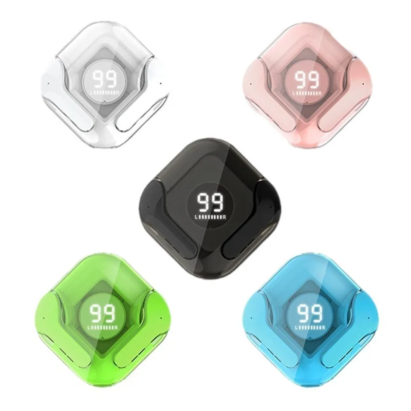 Прозрачные беспроводные Bluetooth-наушники с дисплеем мощности, наушники-вкладыши с длительным сроком службы батареи, HIFI-затычки для ушей, TWS, спортивная гарнитура, игровые наушники
Прозрачные беспроводные Bluetooth-наушники с дисплеем мощности, наушники-вкладыши с длительным сроком службы батареи, HIFI-затычки для ушей, TWS, спортивная гарнитура, игровые наушники