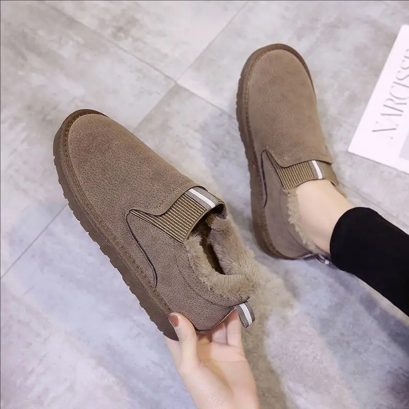 Low-top Cotton Shoes and Snow Boots for Women, Fashionable and Comfortable, Thick-soled and Fleece Warm Casual Shoes for Women
Low-top Cotton Shoes and Snow Boots for Women, Fashionable and Comfortable, Thick-soled and Fleece Warm Casual Shoes for Women