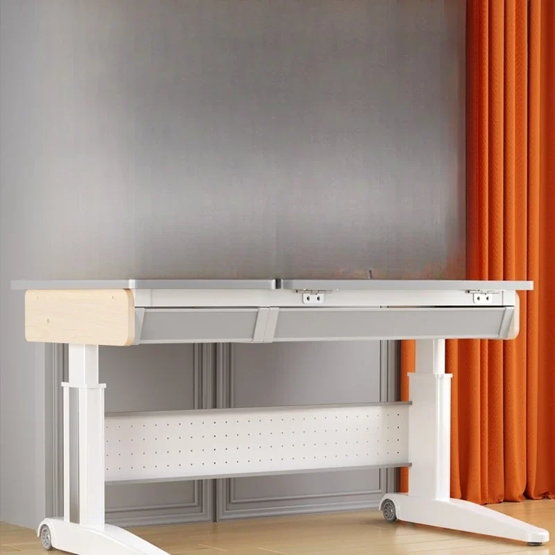 Solid wood, learning home gray desk, writing table and chair set
Solid wood, learning home gray desk, writing table and chair set