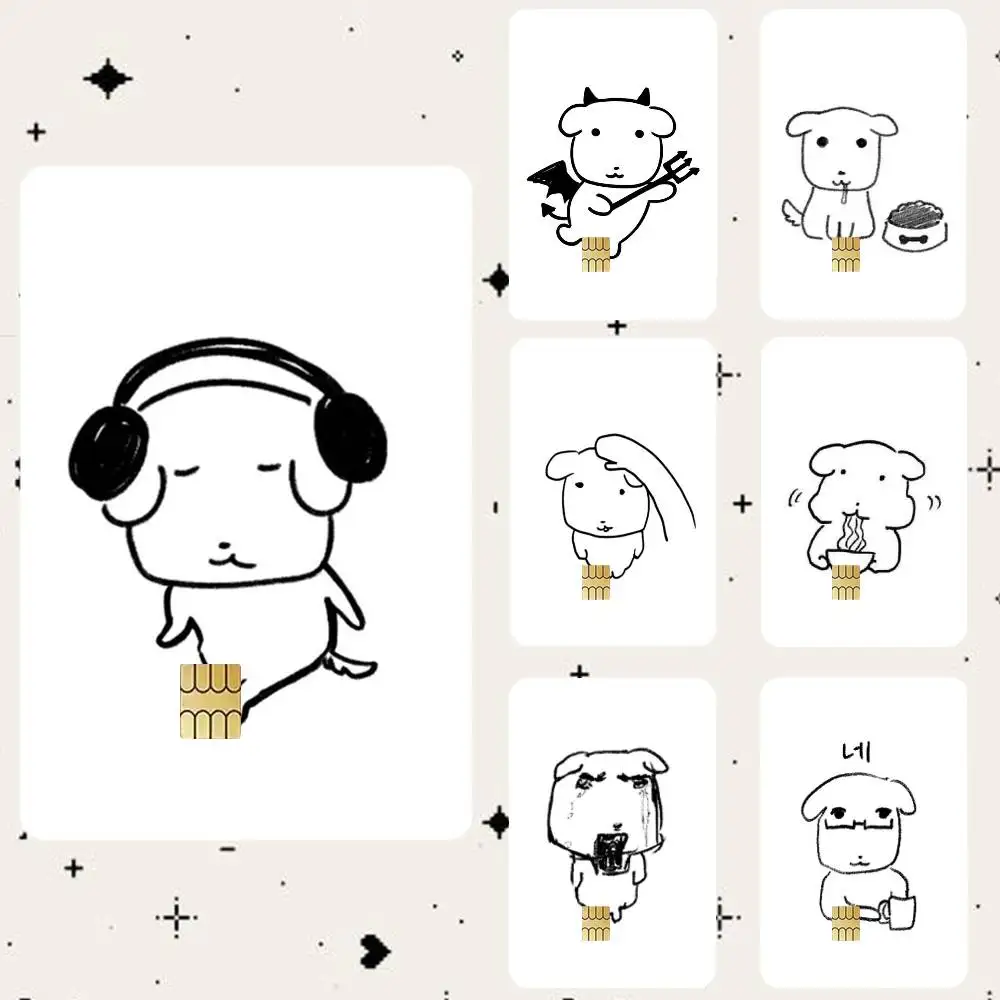 New Cute Ganadi Dog HD Waterproof Card Skins Protective Stickers for Credit Bank Game Cards
New Cute Ganadi Dog HD Waterproof Card Skins Protective Stickers for Credit Bank Game Cards