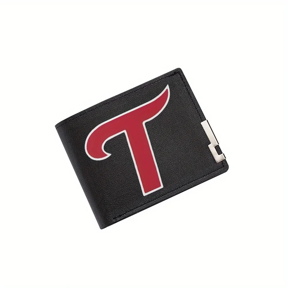 Red letter with white outline on black Men's Wallet Printing Design Simple Modern Stylish Business Father's Boyfriend's Christma
Red letter with white outline on black Men's Wallet Printing Design Simple Modern Stylish Business Father's Boyfriend's Christma