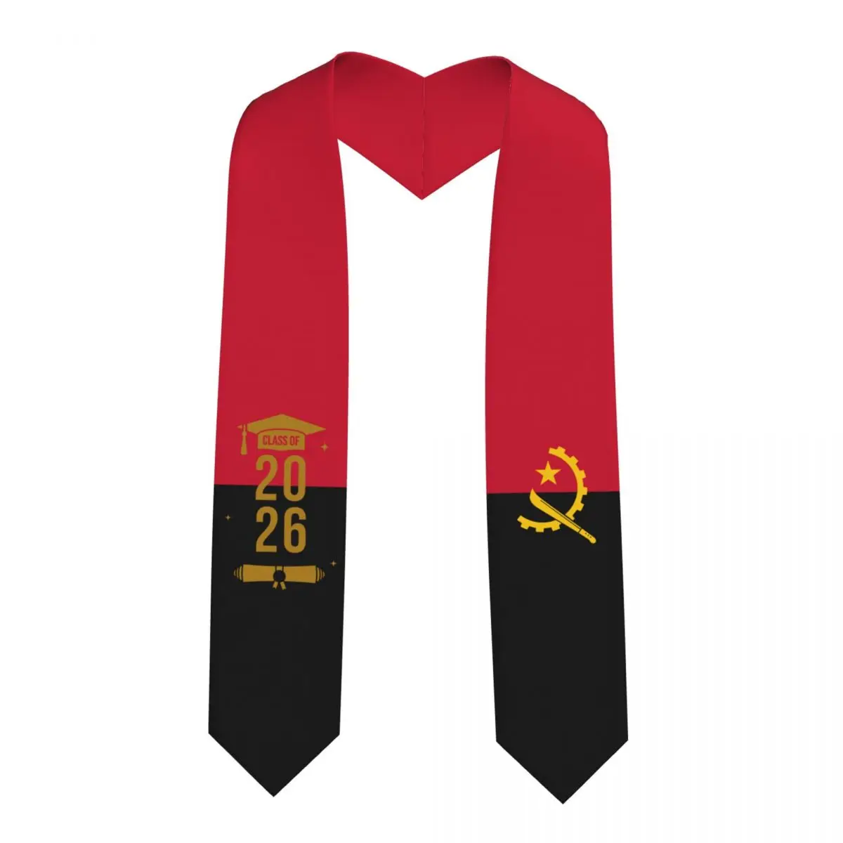 Class Of 2026 Angola Flag Graduation Stole Sash Scarf For International Students Proud 183CM Long
Class Of 2026 Angola Flag Graduation Stole Sash Scarf For International Students Proud 183CM Long