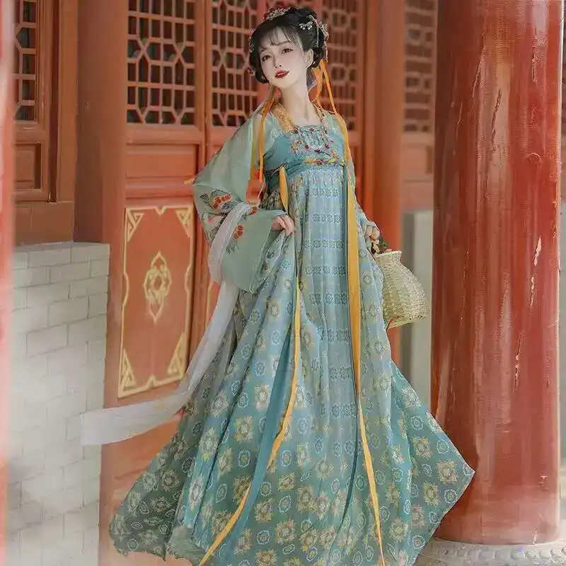 Hanfu Chinese Traditional Dress Cosplay Costumes Ethnic Style Show Stage Fashion Clothes Women Clothing Party Fairy Dress
Hanfu Chinese Traditional Dress Cosplay Costumes Ethnic Style Show Stage Fashion Clothes Women Clothing Party Fairy Dress