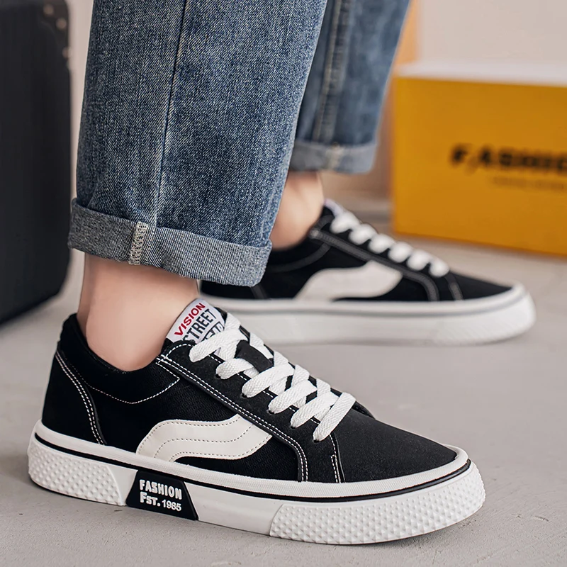 Summer New Men's Breathable Versatile Skateboarding Shoes Men's Soft Bottom Casual Sports Trend Fashion Canvas Shoes 48size
Summer New Men's Breathable Versatile Skateboarding Shoes Men's Soft Bottom Casual Sports Trend Fashion Canvas Shoes 48size