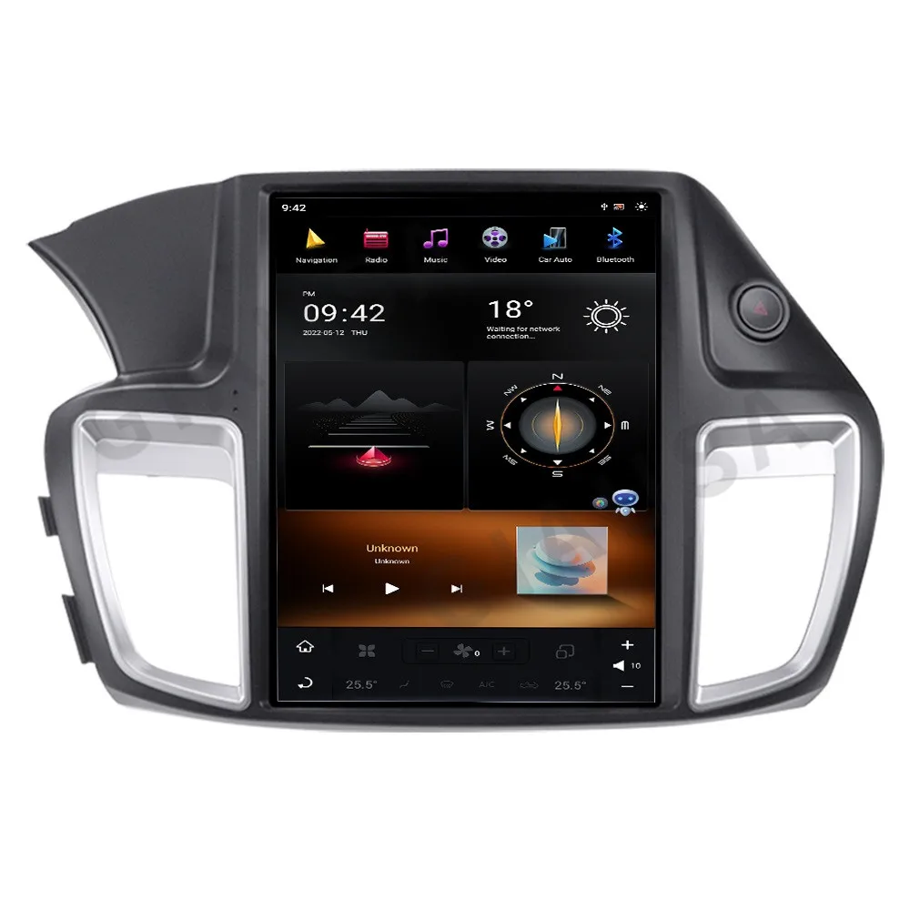 Android12 4G+128 12.1 Inch Auto Radio Stereo For Honda Accord9 2012+ Car GPS Navigation Head Unit Multimedia Player
Android12 4G+128 12.1 Inch Auto Radio Stereo For Honda Accord9 2012+ Car GPS Navigation Head Unit Multimedia Player