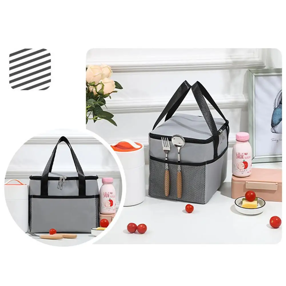 Outdoor Insulated Bag Thermal Lunch Box Bag Handbag Office Student Bento Storage Insulation Bags Cooler Lunch Bag For Kids D9I2
Outdoor Insulated Bag Thermal Lunch Box Bag Handbag Office Student Bento Storage Insulation Bags Cooler Lunch Bag For Kids D9I2