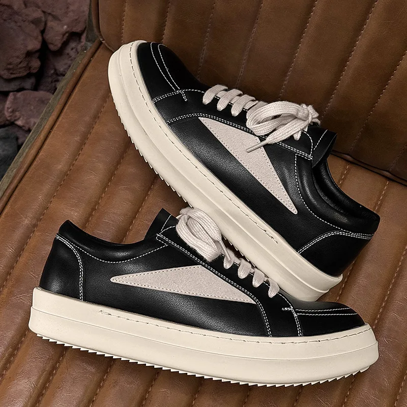 Korean style mens casual original leather shoes lace-up derby shoe flats platform summer sneakers outdoors street cool footwear
Korean style mens casual original leather shoes lace-up derby shoe flats platform summer sneakers outdoors street cool footwear