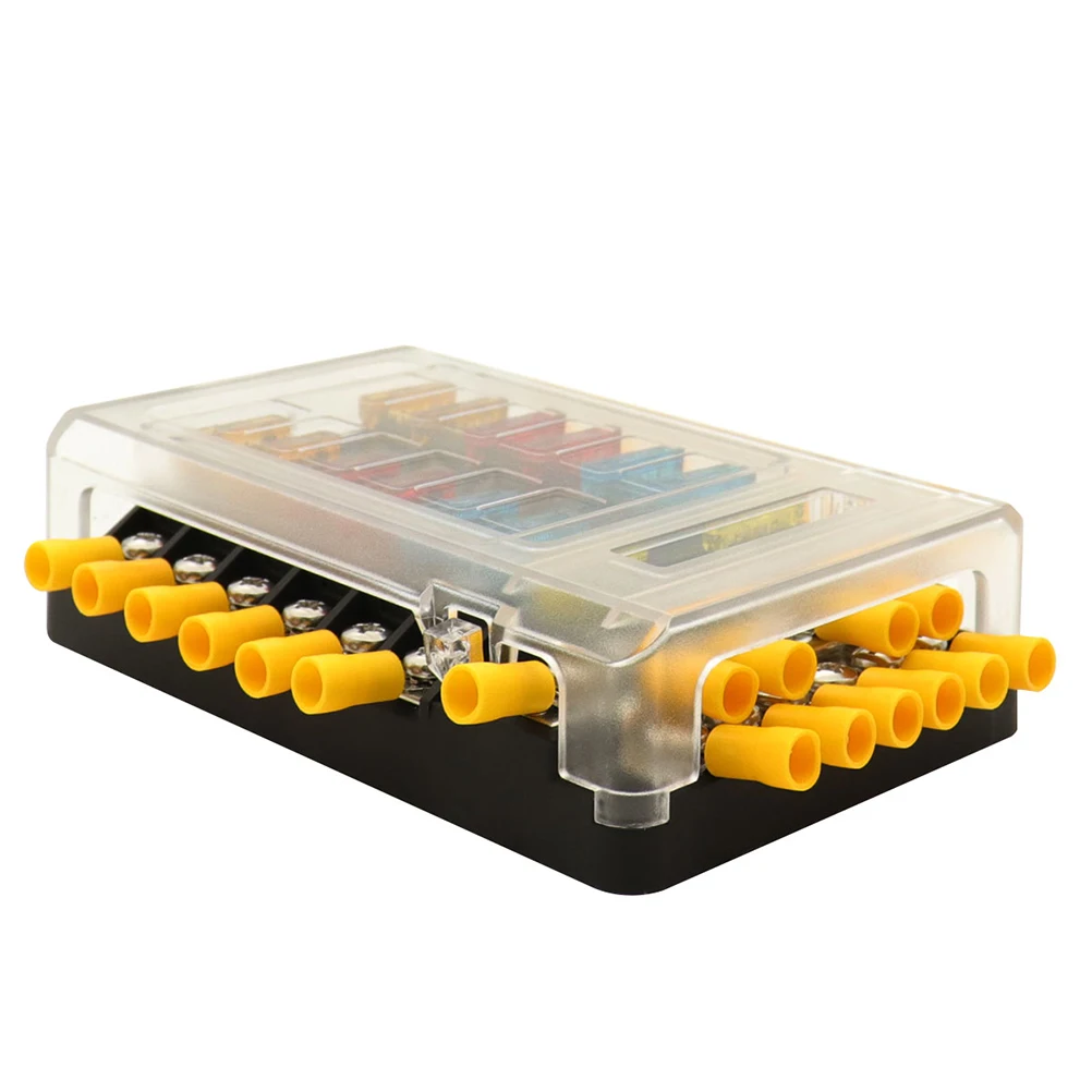 12 Ways Fuse Box Panel Eye Shadow Boat Waterproof Automotive Replacement Holders Marine
12 Ways Fuse Box Panel Eye Shadow Boat Waterproof Automotive Replacement Holders Marine