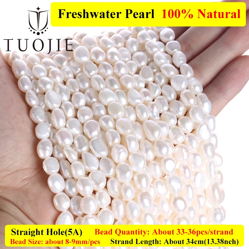 100% Natural Freshwater Pearl Beads Irregular AAA Straight Hole Pearl Beads for Jewelry Making Bracelet Necklace DIY Accessories
100% Natural Freshwater Pearl Beads Irregular AAA Straight Hole Pearl Beads for Jewelry Making Bracelet Necklace DIY Accessories