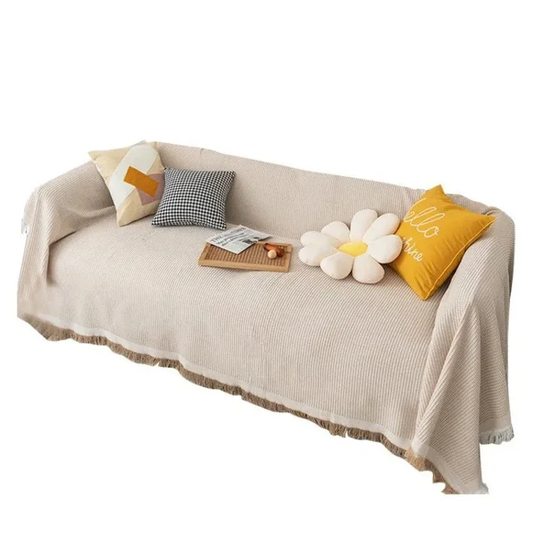 Nordic style solid color knitted sofa cover bed throw blanket home textile blanket
Nordic style solid color knitted sofa cover bed throw blanket home textile blanket