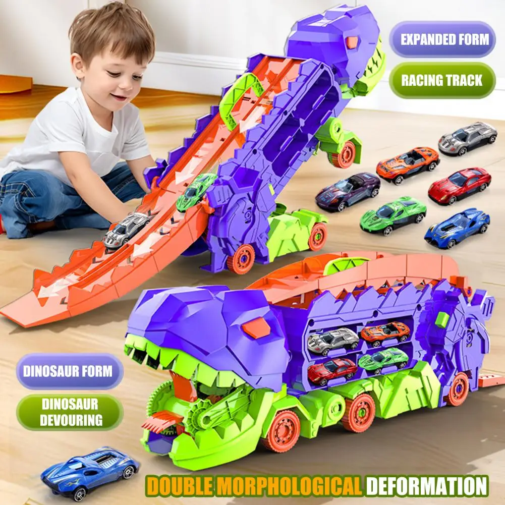 Large Kid Truck Deformation Transporter Car Toys Models Educational Model Folding Track Racing Vehicle Boys Girls Birthday Gift
Large Kid Truck Deformation Transporter Car Toys Models Educational Model Folding Track Racing Vehicle Boys Girls Birthday Gift