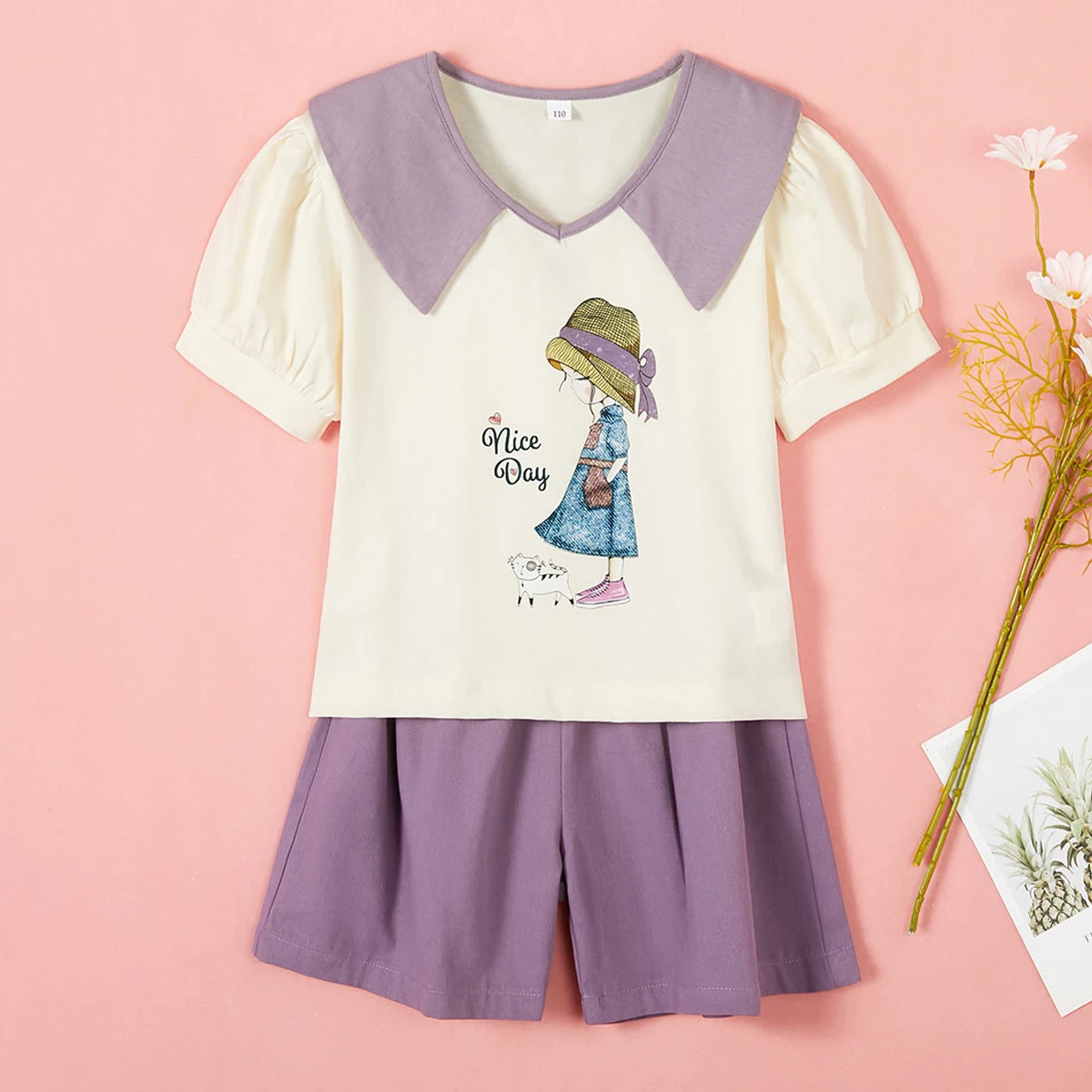 Kids Outfits Shorts Set for Girls Suit Teenager Summer Cotton Short Sleeve Shirt & Shorts Baby Children Costumes 6 8 10 12 Years
Kids Outfits Shorts Set for Girls Suit Teenager Summer Cotton Short Sleeve Shirt & Shorts Baby Children Costumes 6 8 10 12 Years
