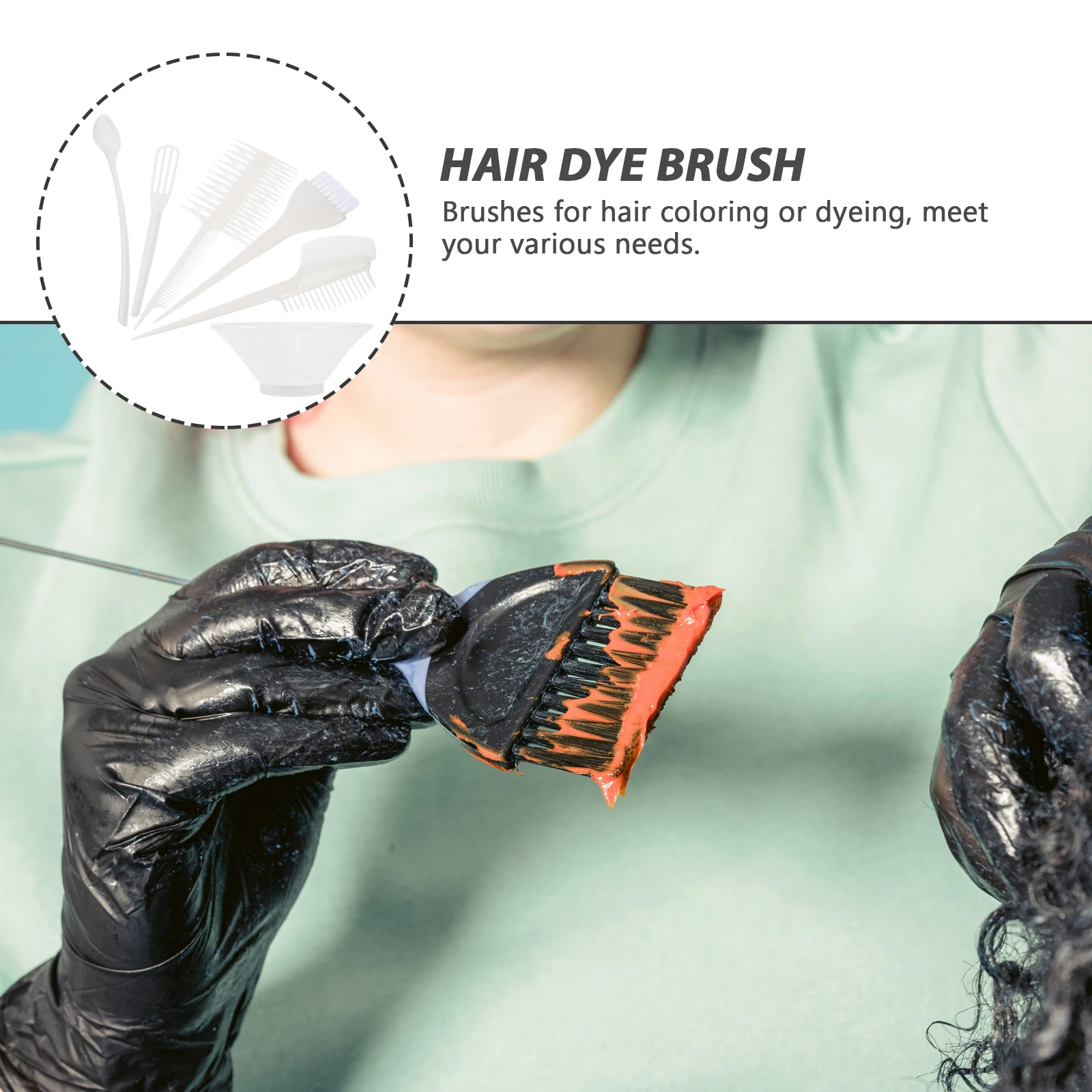 6pcs Hair Dye Coloring Brush Oiling Dyeing Comb Tool Barbershop Salon Home Diy Sturdy Durable Long Time Use Versatile All Hair
6pcs Hair Dye Coloring Brush Oiling Dyeing Comb Tool Barbershop Salon Home Diy Sturdy Durable Long Time Use Versatile All Hair