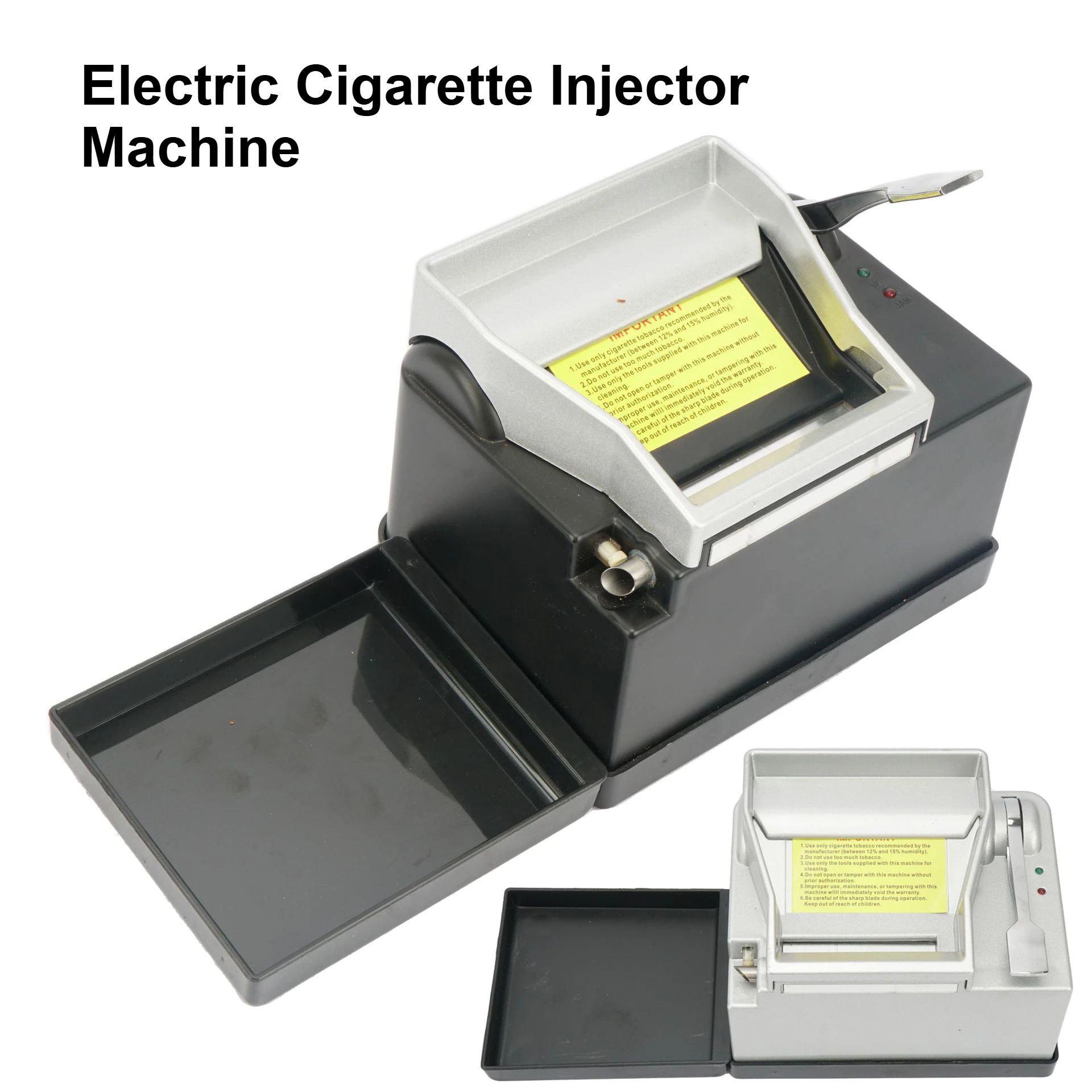 Electric Cigarette Injector Machine High-Power Desktop Injector for 8.0mm Tobacco - Fast & Efficient Home Use Maker
Electric Cigarette Injector Machine High-Power Desktop Injector for 8.0mm Tobacco - Fast & Efficient Home Use Maker
