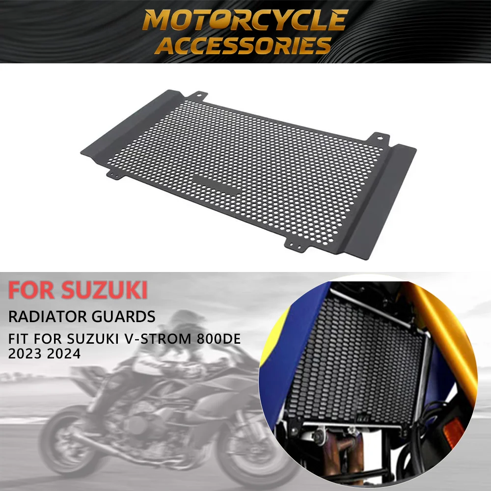 Крышка радиатора для Suzuki V-STROM 800 DE VStrom 800DE 2023 2024, решетка радиатора мотоцикла, защитная крышка для решетки
Крышка радиатора для Suzuki V-STROM 800 DE VStrom 800DE 2023 2024, решетка радиатора мотоцикла, защитная крышка для решетки