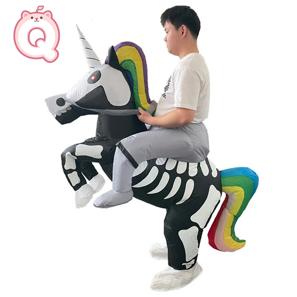 Colorful Unicorn Cartoon Inflatable Costume Suit Parent Child Activity Riding Doll Prop Clothing Anime Party Cosplay Clothes
Colorful Unicorn Cartoon Inflatable Costume Suit Parent Child Activity Riding Doll Prop Clothing Anime Party Cosplay Clothes