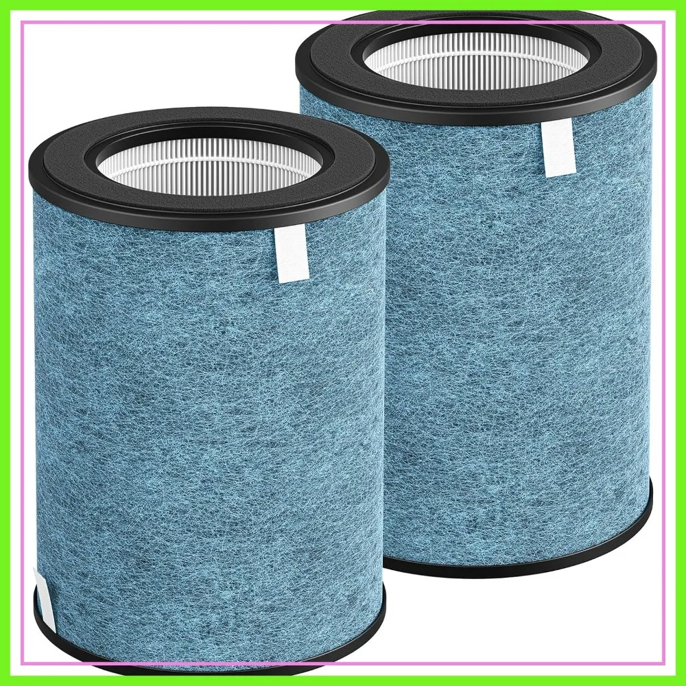 Replacement Filter Compatible with Shark Air Purifiers, 2-Pack
Replacement Filter Compatible with Shark Air Purifiers, 2-Pack