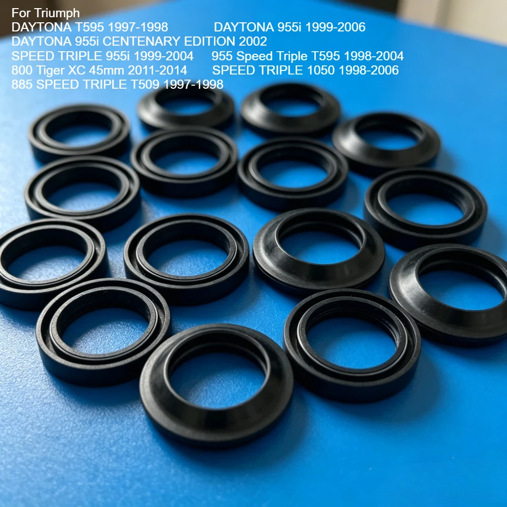 4/8/16pc 45*57 45x57x11 Dust Front Fork Oil Seal For Triumph DAYTONA Speed Triple T595 955i 885 T509 1050 800 Tiger XC 800 97-14
4/8/16pc 45*57 45x57x11 Dust Front Fork Oil Seal For Triumph DAYTONA Speed Triple T595 955i 885 T509 1050 800 Tiger XC 800 97-14