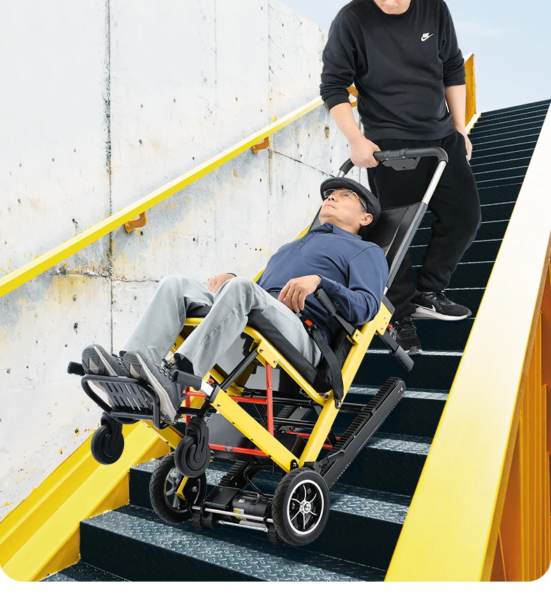 2024 Cheap Price Strong Powered Electric Stair Climbing Wheelchair For Handicap
2024 Cheap Price Strong Powered Electric Stair Climbing Wheelchair For Handicap