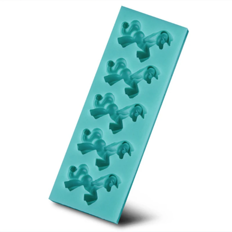 Силиконовые формы для торта в форме пони и лошади с 5 отверстиями, антипригарные формы для помадки, сахара, желе, ледяные кружевные формы, кухонные аксессуары H042
Силиконовые формы для торта в форме пони и лошади с 5 отверстиями, антипригарные формы для помадки, сахара, желе, ледяные кружевные формы, кухонные аксессуары H042