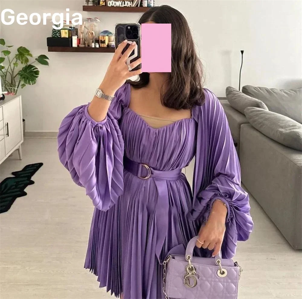 Customized فستان حفلات الزفاف A-Line Square Neckline Prom Dresses Knee-Length Ruffle Formal Occasion Dresses Zipper Up Long
Customized فستان حفلات الزفاف A-Line Square Neckline Prom Dresses Knee-Length Ruffle Formal Occasion Dresses Zipper Up Long