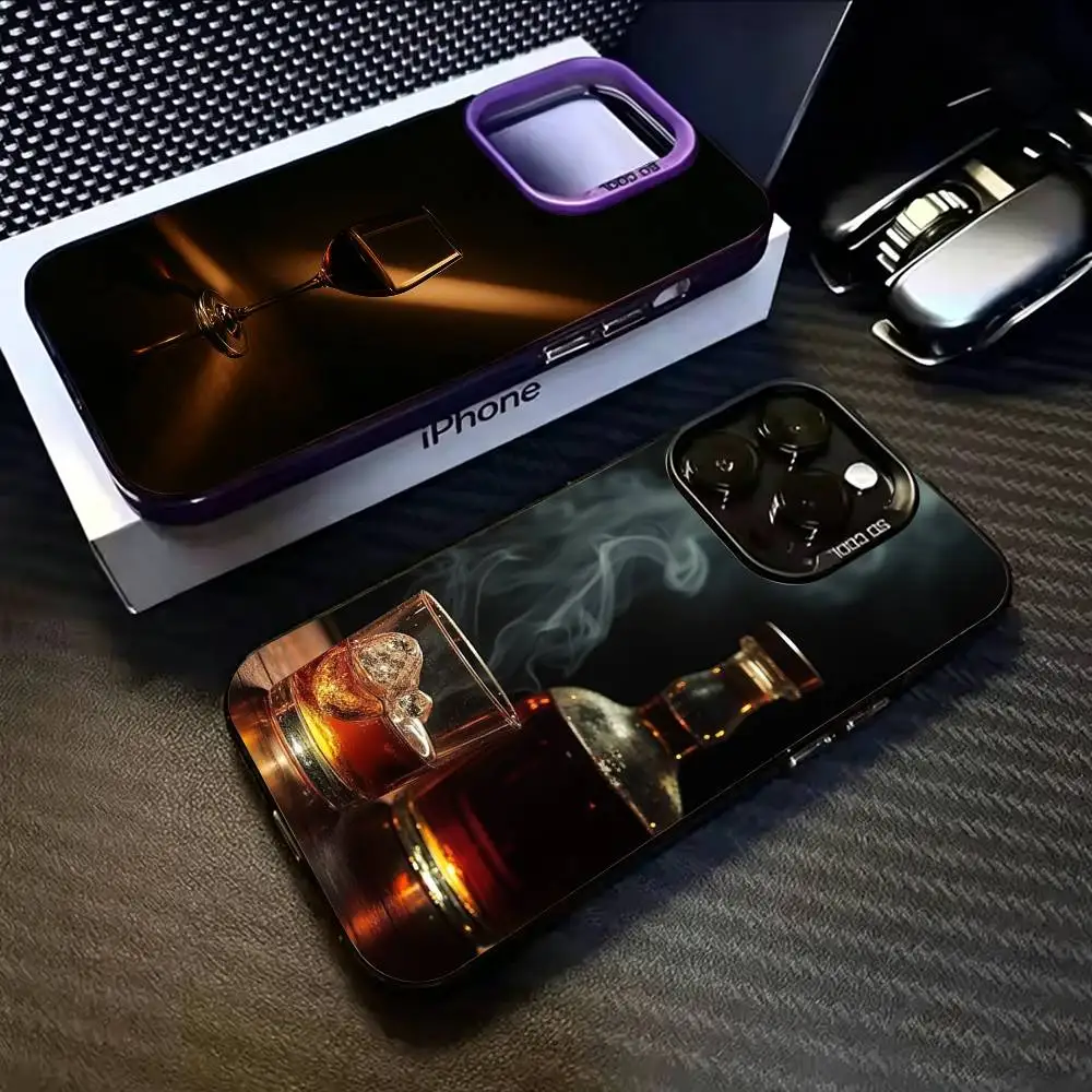 High-End Aesthetic Wine Glass Phone Case For iPhone 17,16,15,14,13,12,11 Plus,Pro Max,XS,Colored Silver Plated Inside Cover
High-End Aesthetic Wine Glass Phone Case For iPhone 17,16,15,14,13,12,11 Plus,Pro Max,XS,Colored Silver Plated Inside Cover