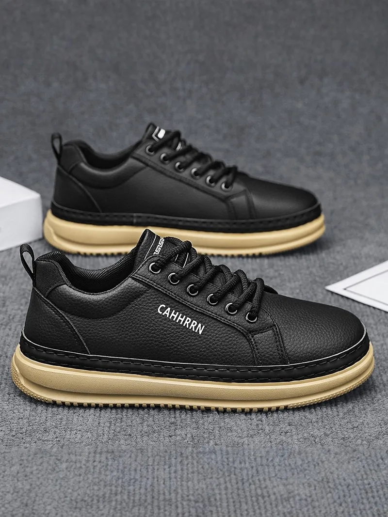 Men's Casual Sport Shoes Comfortable Soft Bottom Running Shoes for Work Office Wear Black Safety Trendy Shoes Spring Autumn
Men's Casual Sport Shoes Comfortable Soft Bottom Running Shoes for Work Office Wear Black Safety Trendy Shoes Spring Autumn