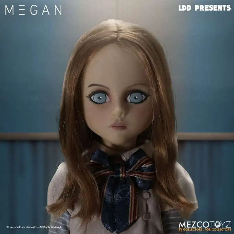 New In Stock Mezco 10-Inch Living Dead Doll Series M3gan Figurine Megan Action Figure Model Doll Room Ornament Collection Toys
New In Stock Mezco 10-Inch Living Dead Doll Series M3gan Figurine Megan Action Figure Model Doll Room Ornament Collection Toys