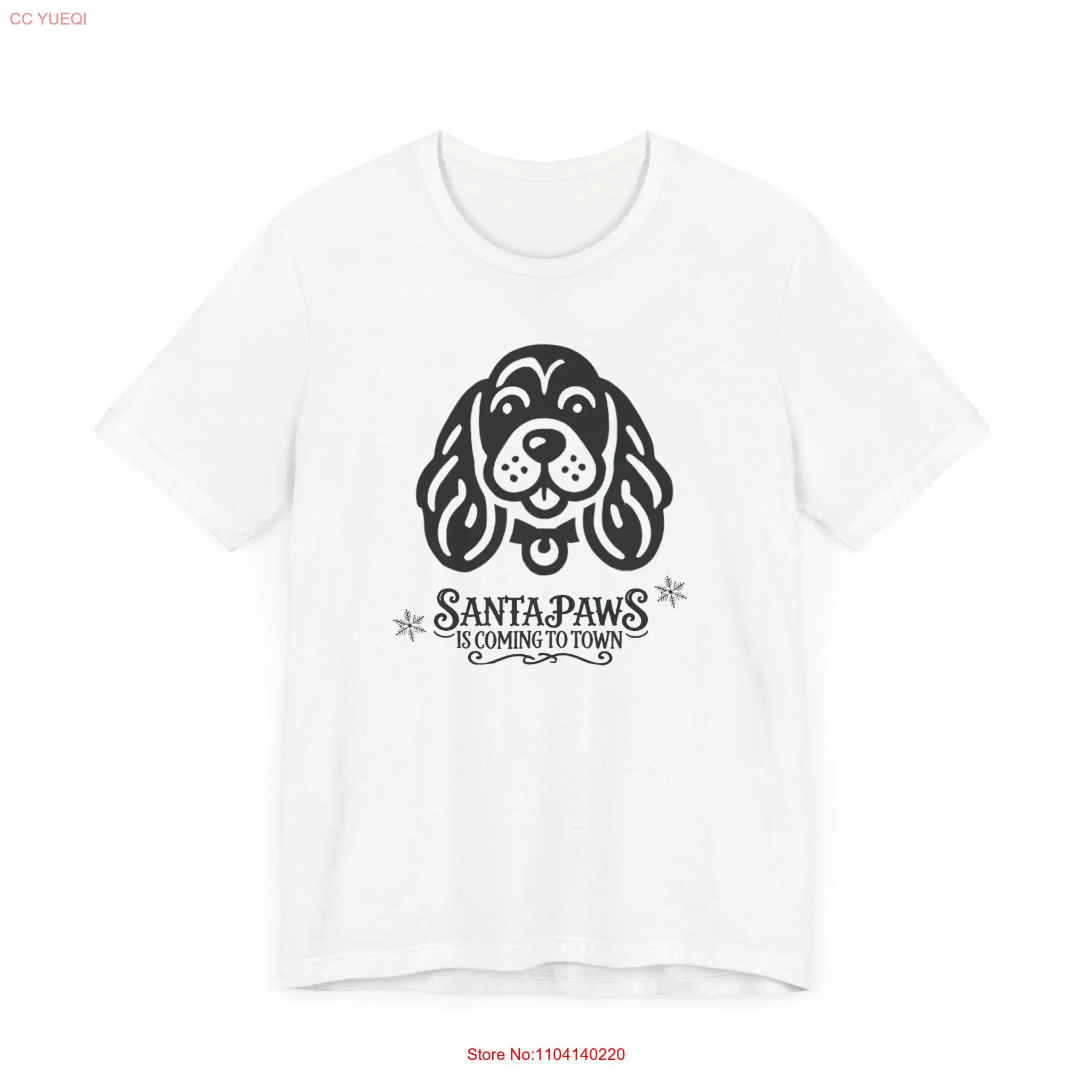 Santa Paws Cockapoo T Shirt Christmas for Parents and Dog Lovers long or short sleeves
Santa Paws Cockapoo T Shirt Christmas for Parents and Dog Lovers long or short sleeves