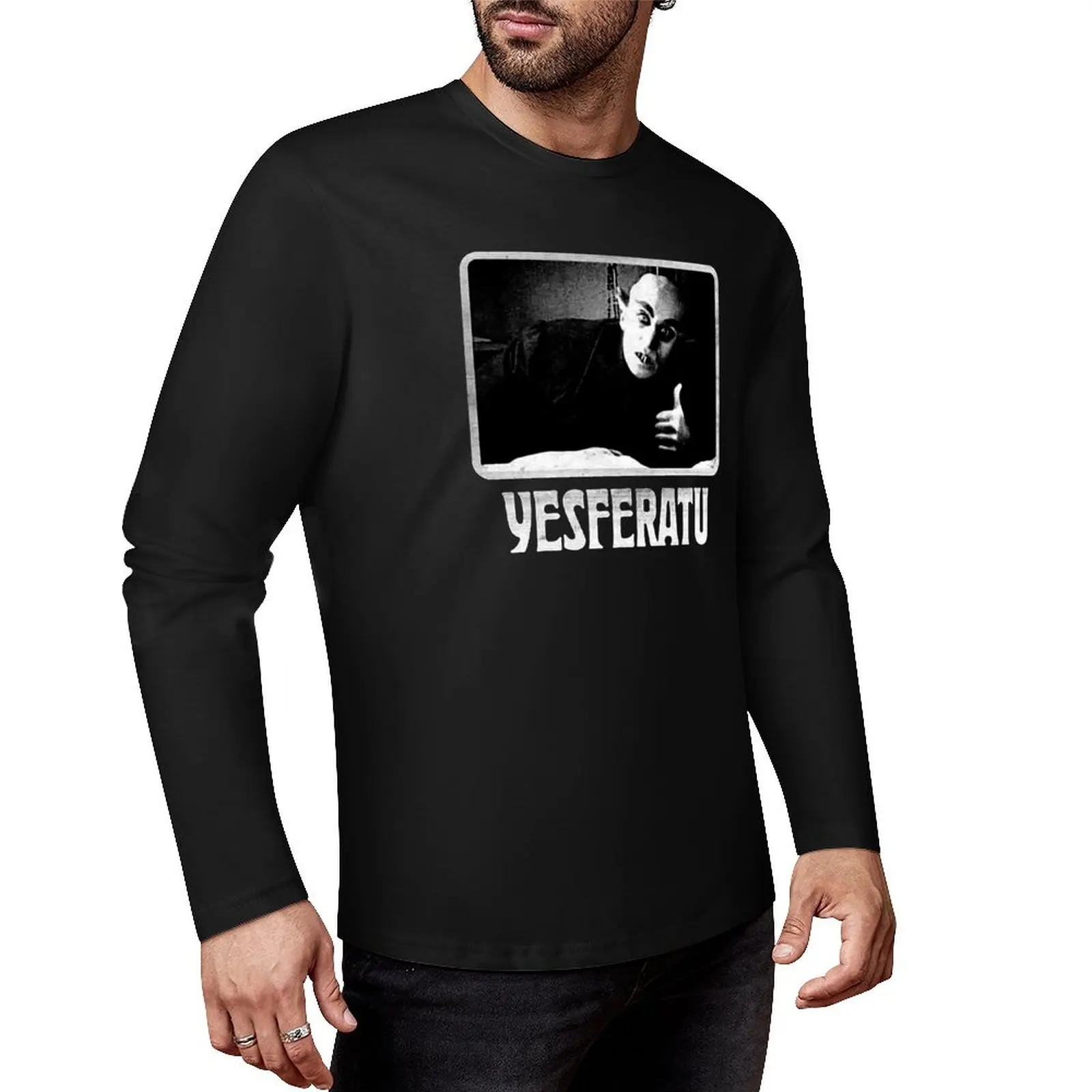 Yesferatu забавная Nosferatu положительная готика ужасов любовник подарок мем длинная футболка футболки мужская блузка черные футболки для мужчин
Yesferatu забавная Nosferatu положительная готика ужасов любовник подарок мем длинная футболка футболки мужская блузка черные футболки для мужчин